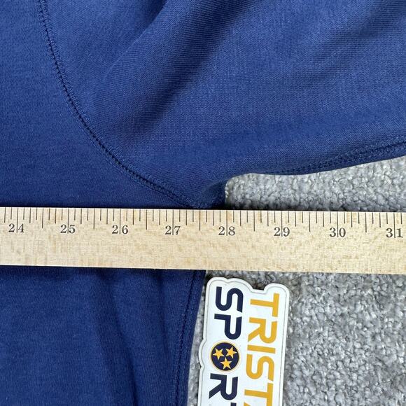 Nike Sweatshirt Mens 2XL Navy Crewneck Fleece Back Graphic Pullover FZ0764-410 - Picture 11 of 11